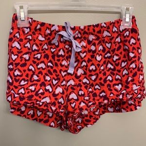 Victoria’s Secret flannel sleep shorts. Size medium. Gently worn.